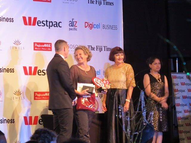 Alice wins WiB Award in Fiji