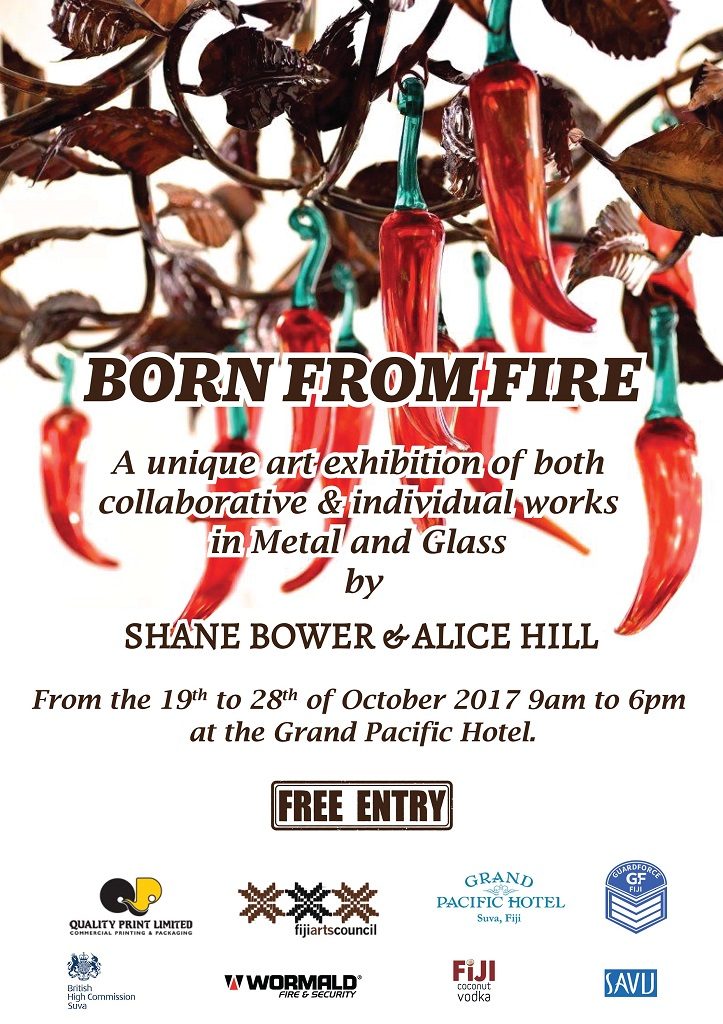 Born from Fire: The art of glass and metal. By Shane Bower and Alice Hill